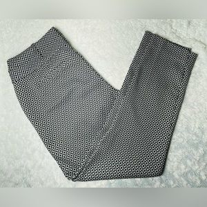Black&White Print Pants | Size 7